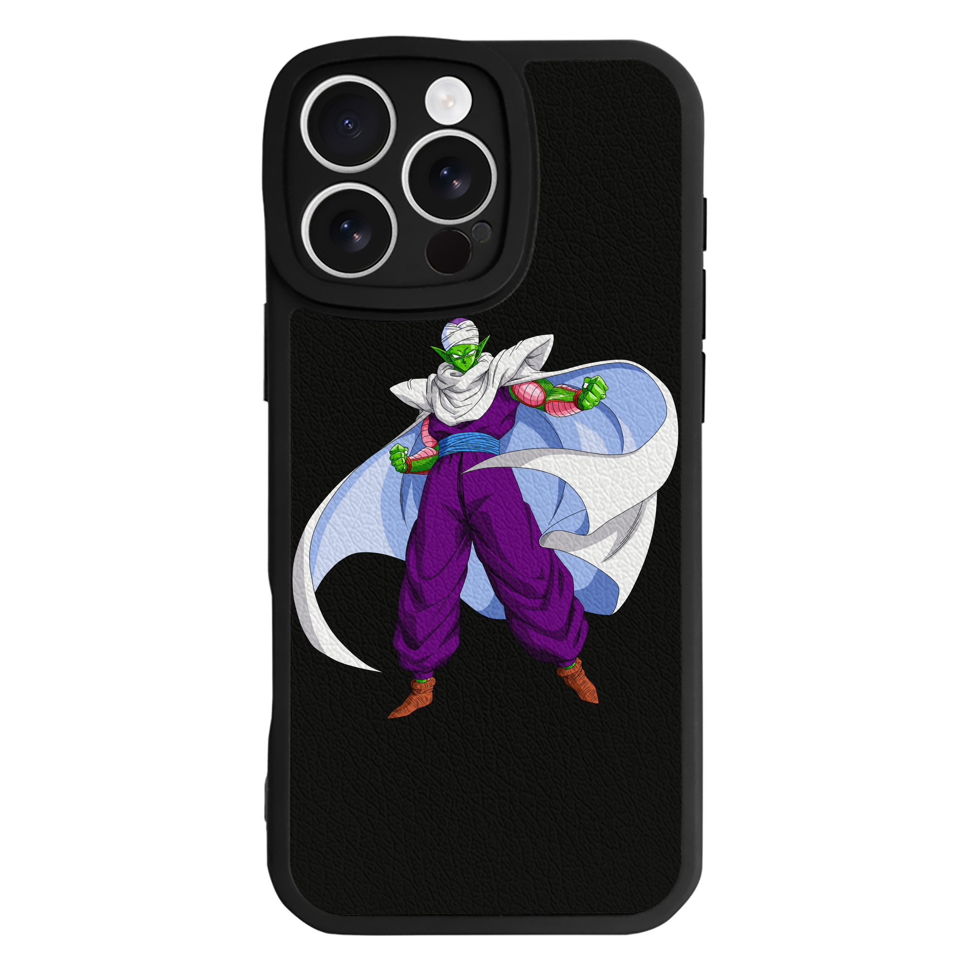（画像用） ドラゴンボール ピッコロ DRAGON BALL Piccolo 【iPhone 16シリーズ対応】シリコンスマホケース（レザー調） 材質：シリコン